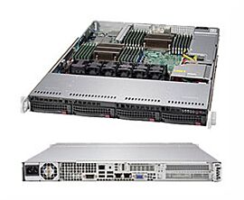Supermicro Barebone SuperServer 1U Dual Sockel 2011 SYS-6017R-TDT+