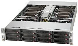 Supermicro Barebone SuperServer 2U Dual Sockel 2011 SYS-6027R-TDT+
