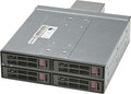 Supermicro CSE-M14TQC Drivebox Black Hotswap 4x 2,5" Einschübe in 1x 5.25" Schacht inkl. Fan