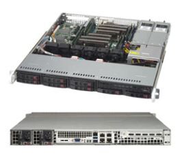 Supermicro Chassis SuperChassis 1U CSE-113MFAC2-R606CB