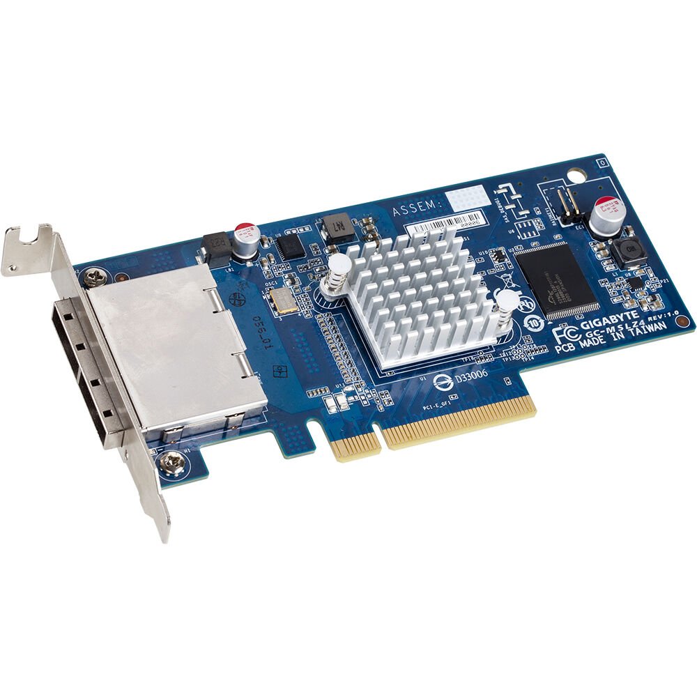 Gigabyte Raid Controller GC-MSLZ4 8-Port extern