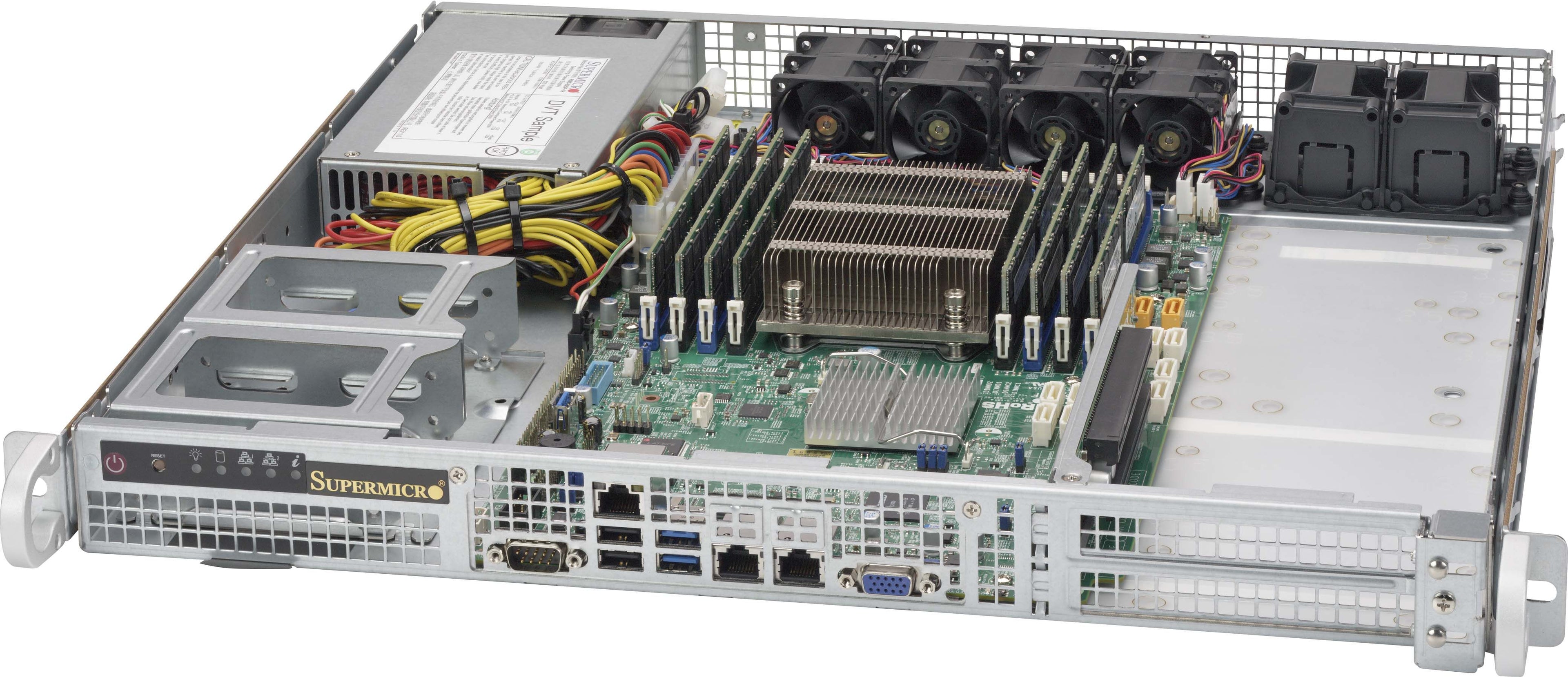 Supermicro Chassis SuperChassis 1U CSE-515-505