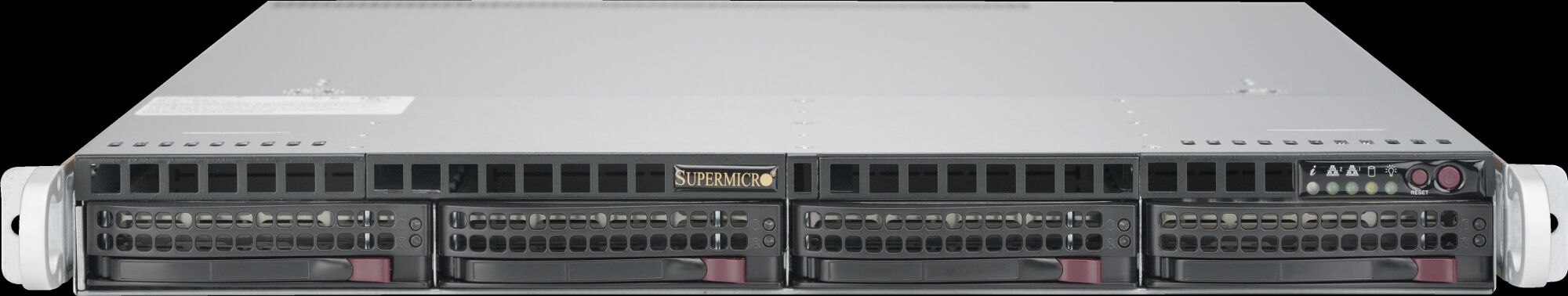 Supermicro Chassis SuperChassis 1U CSE-813MFTQC-505CB Black