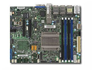 Supermicro Mainboard X10SDV-TP8F flex-ATX Xeon D-1518 (4C/8T) 2.2 GHz Single