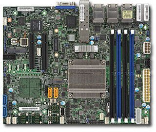Supermicro Mainboard X10SDV-2C-TP8F flex-ATX Pentium D1508 (2C/4T) 2.2 GHz Single