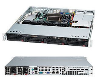 Supermicro Chassis SuperChassis 1U CSE-813MFTQC-R407CB
