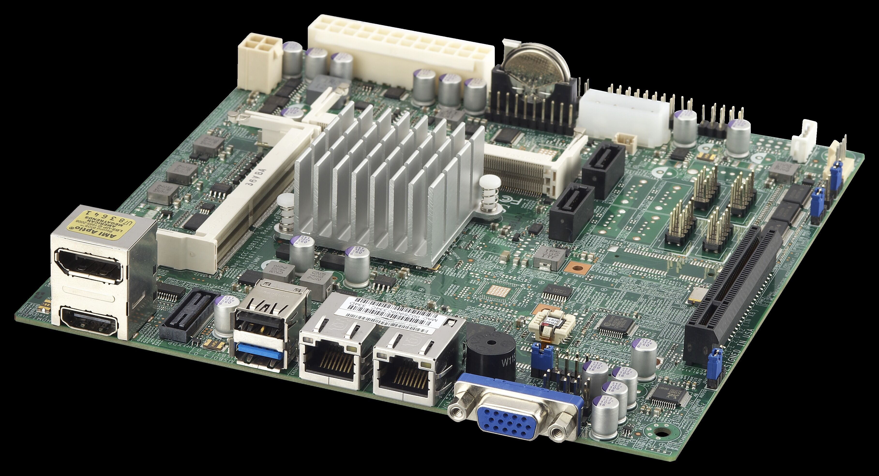 Supermicro Mainboard X10SBA mini-ITX Celeron J1900 (4C/4T) 2.0 GHz Bulk