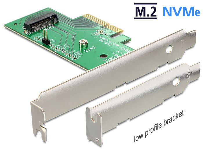 Delock PCIe M.2-Adapter