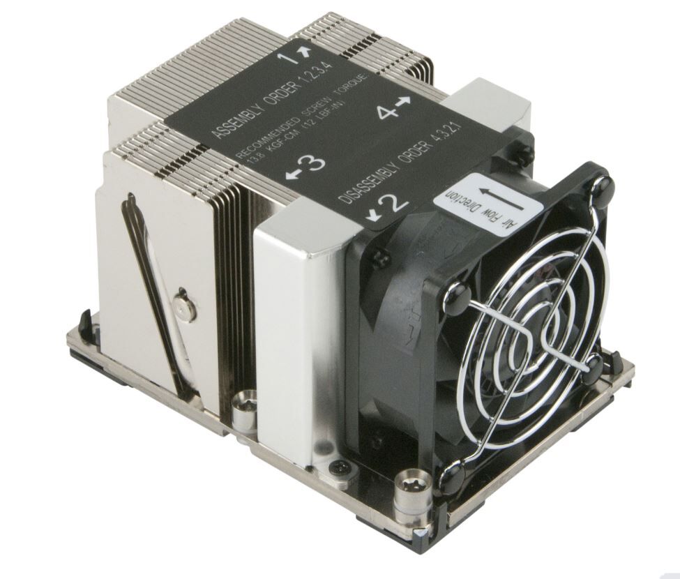 Supermicro CPU-Kühler 2U for Socket 3647 aktiv SNK-P0068APS4