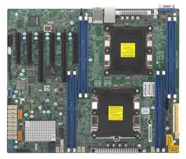 Supermicro Mainboard X11DPL-i ATX Dual Sockel 3647 Single