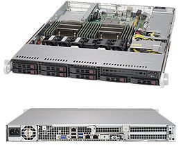 Supermicro Chassis SuperChassis 1U CSE-113AC2-605WB