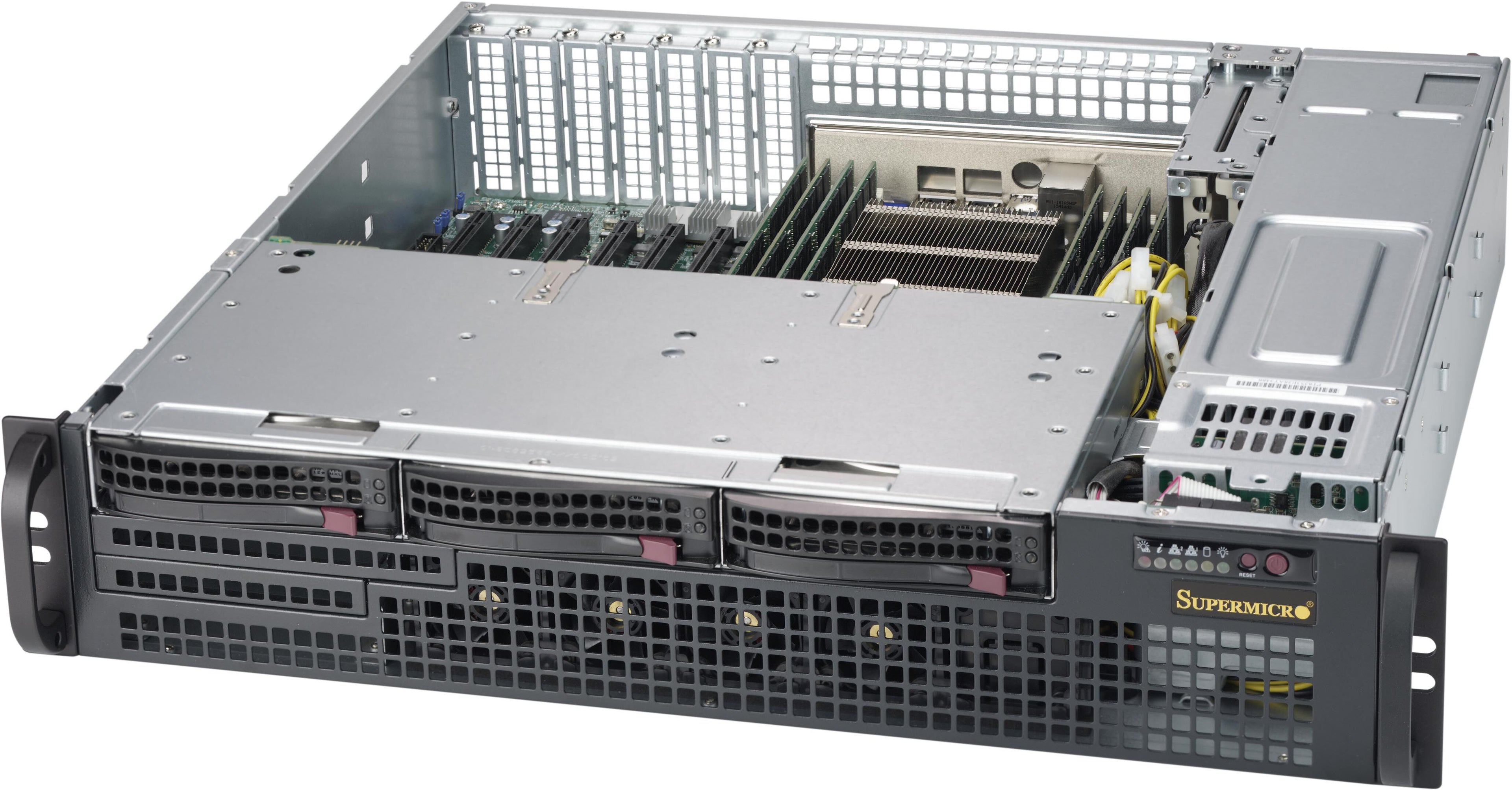 Supermicro Chassis SuperChassis 2U CSE-825MBTQC-R802LPB
