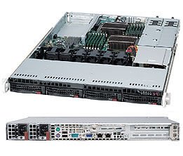 Supermicro Chassis SuperChassis 1U CSE-815TQC-R706WB2
