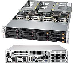 Supermicro Barebone SuperServer 2U Dual Sockel 3647 SYS-6029UZ-TR4+