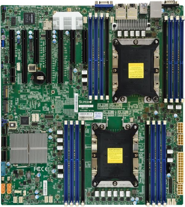 Supermicro Mainboard X11DPH-T E-ATX Dual Sockel 3647 Bulk
