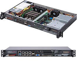 Supermicro Barebone SuperServer 1U Intel Xeon D-2146NT (8C/16T) 2,3 GHz SYS-5019D-FN8TP