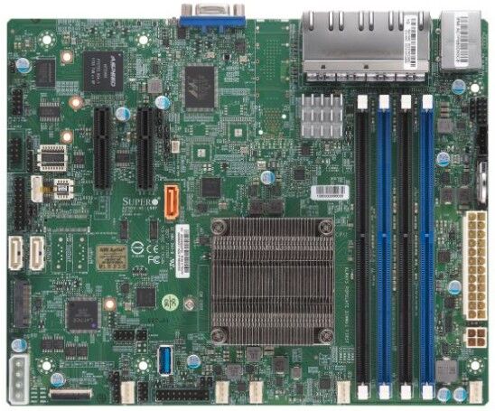 Supermicro Mainboard A2SDV-4C-LN8F flex-ATX Atom C3558 (4C/4T) 2.2 GHz Single