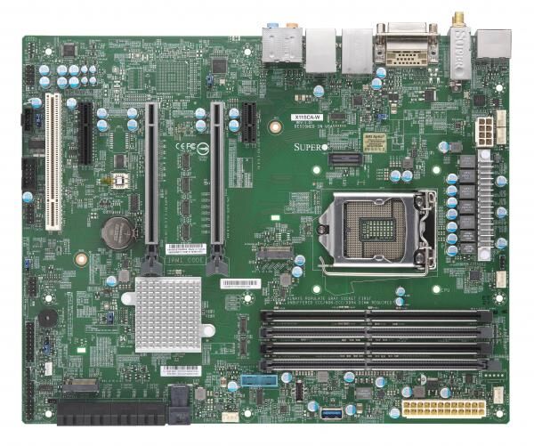 Supermicro Mainboard X11SCA-W ATX Sockel 1151 Single