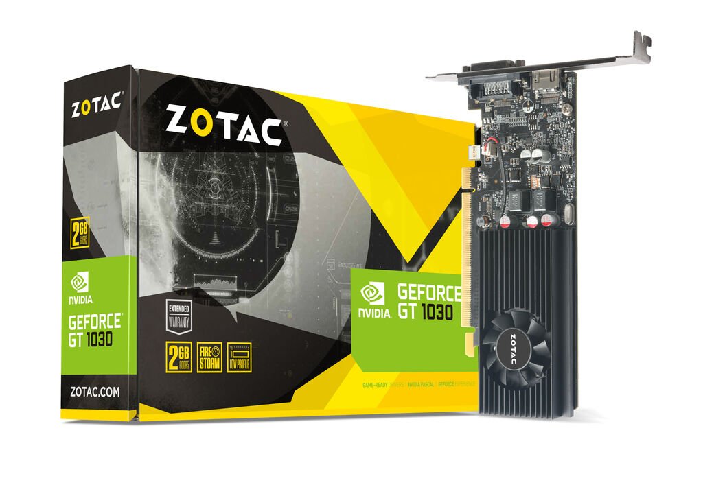 Zotac NVIDIA GeForce GT 1030 FH 2GB GDDR5 ZT-P10300A-10L ZT-P10300A-10L