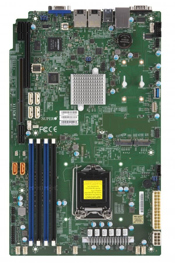 Supermicro Mainboard X11SCW-F proprietary WIO Sockel 1151 Single