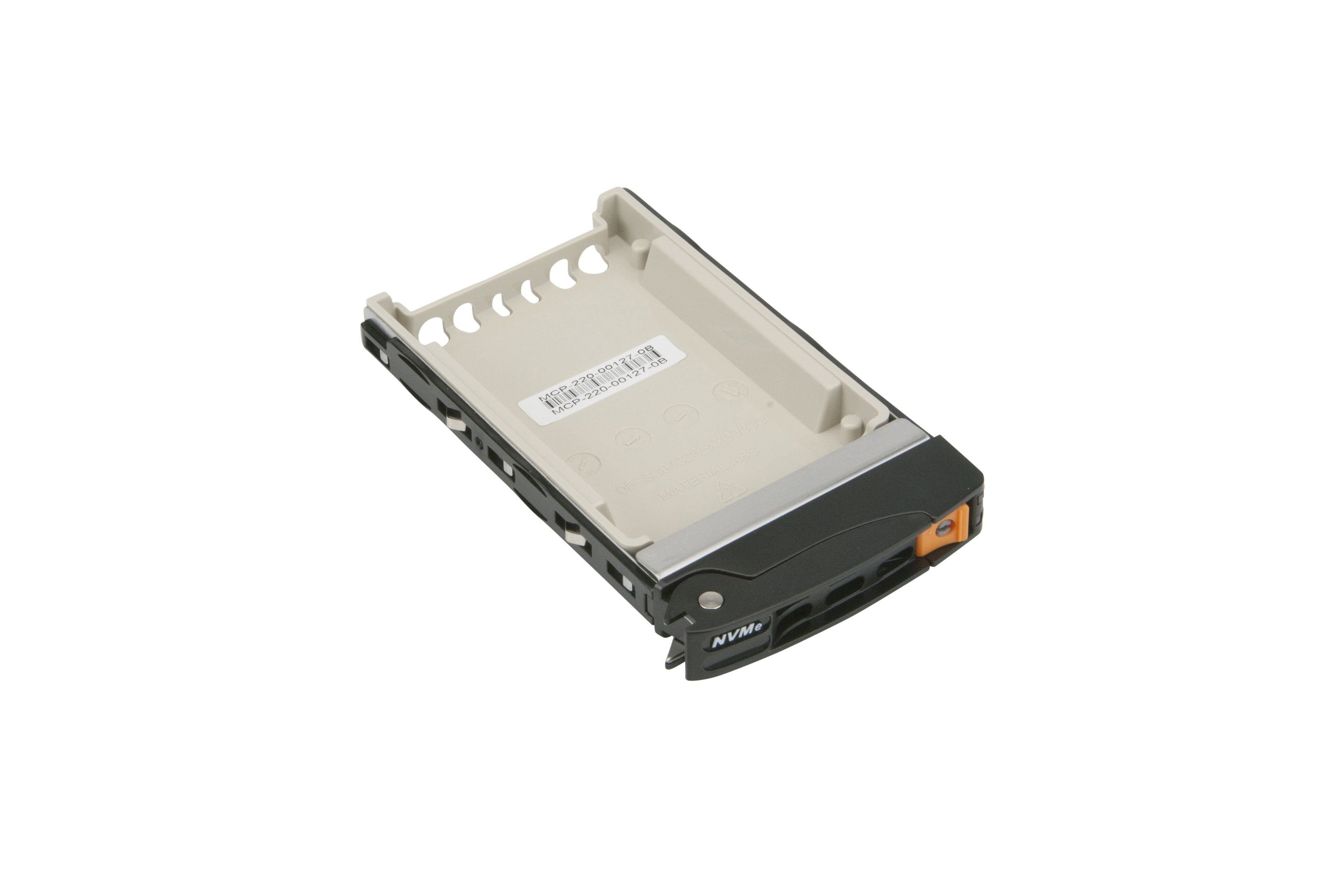 Supermicro Black (Gen 3) Hot-Swap 2.5" NVMe Drive Tray
