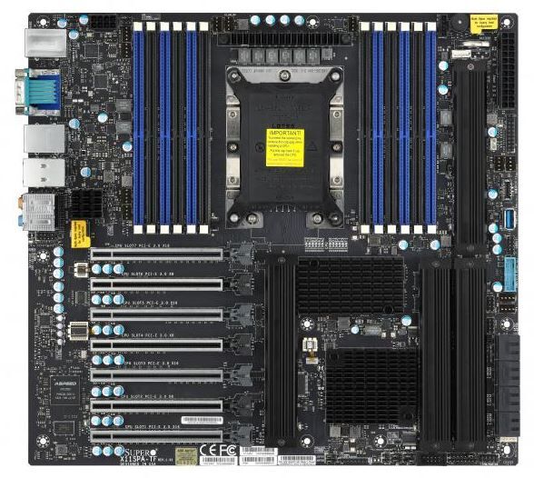Supermicro Mainboard X11SPA-TF E-ATX Sockel 3647 Single