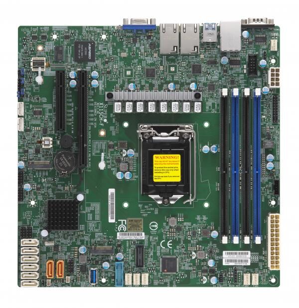 Supermicro Mainboard X11SCH-F micro-ATX Sockel 1151 Bulk