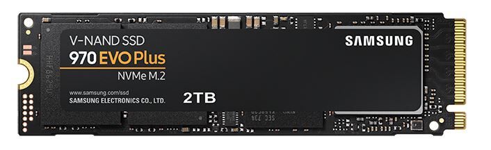 Samsung 970 EVO Plus MZ-V7S2T0BW 2000 GB 0,33 DWPD M.2 2280 PCIe 3.0 x4 (NVMe) SSD 256bit AES