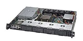 Supermicro Barebone SuperServer Black 1U Intel Xeon D-2173IT (14C/28T) 1,7 GHz SYS-1019D-14C-FRN5TP