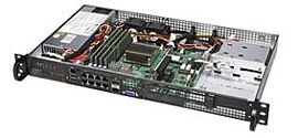 Supermicro Barebone SuperServer 1U Intel Atom C3758 (8C/8T) 2,2 GHz SYS-5019A-FTN10P