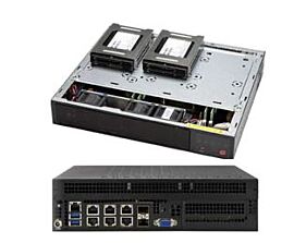 Supermicro Barebone SuperServer Intel Xeon D-2146NT (8C/16T) 2,3 GHz SYS-E301-9D-8CN8TP