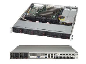 Supermicro Chassis SuperChassis 1U CSE-113MFAC2-R804CB