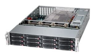 Supermicro Chassis SuperChassis 2U CSE-826BE2C-R802LPB