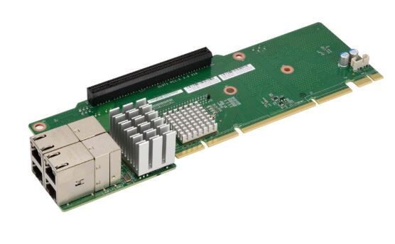 Supermicro Networking Ultra Riser Adapter AOC-2UR66-O 2U mit 2 PCIe 3.0x16