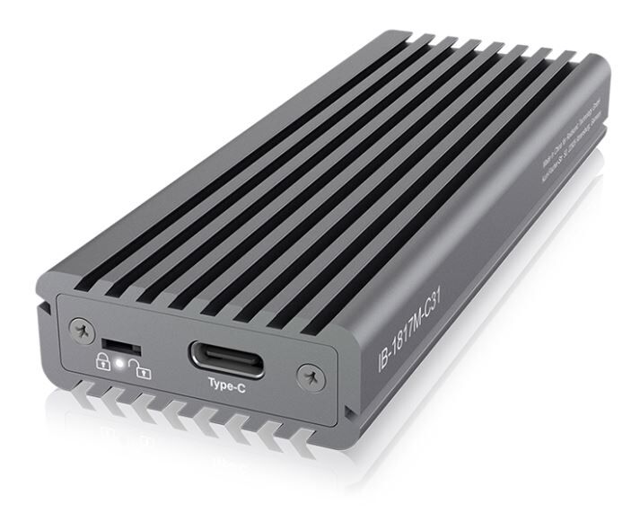 ICY BOX IB-1817M-C31 Memory/Storagegehäuse USB 3.1 NVMe