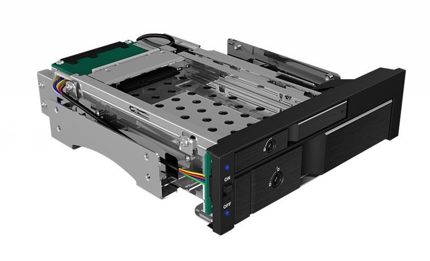 ICY BOX IB-173SSK HDD/SSD-Wechselrahmen 2,5/3,5"
