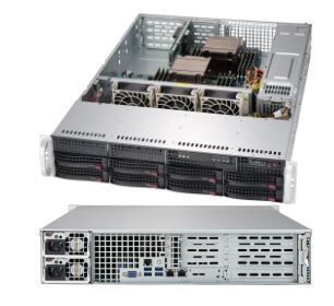 Supermicro Chassis SuperChassis 2U CSE-825TQC-R802WB