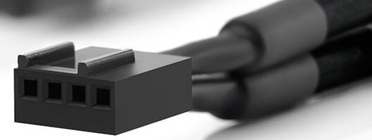 Noctua NA-YC1 chromax.black Y-Split PWM Kabel 4-pin 30 cm