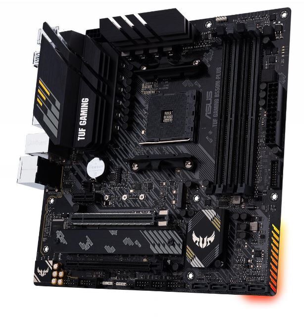 ASUS Mainboard TUF GAMING B550M-PLUS micro-ATX Sockel AM4 Retail