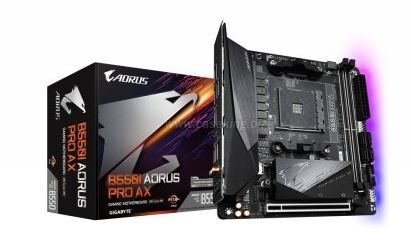 Gigabyte Mainboard AORUS PRO AX B550 mini-ITX Sockel AM4 Retail