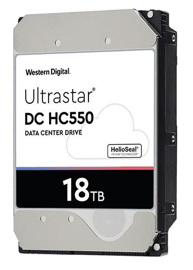 Western Digital DC HC550 WUH721818AL5204 18000 GB 3,5" 88,9mm 7200rpm SAS-3 24/7 512e SE