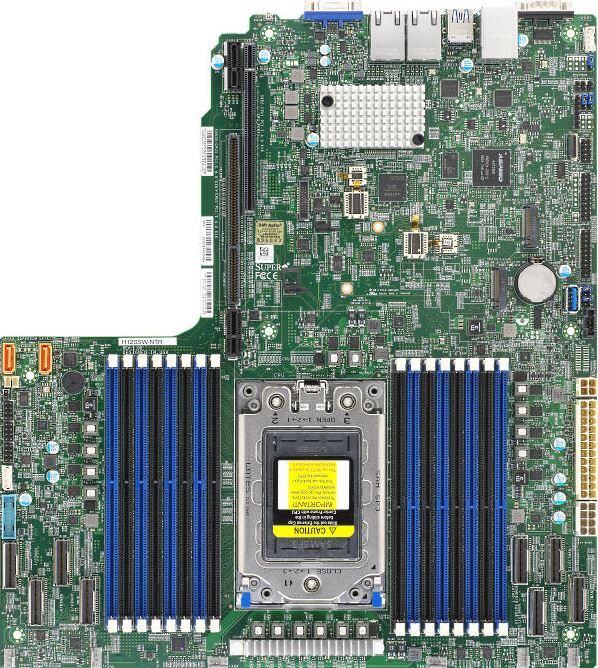 Supermicro Mainboard H12SSW-NTR proprietary Sockel SP3 Single