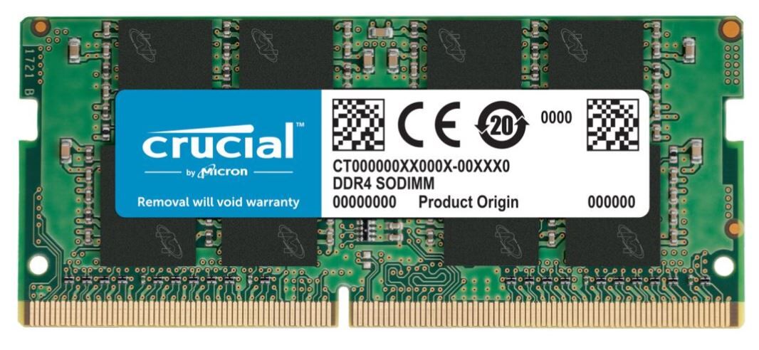 Crucial 16 GB SO-DIMM DDR4-3200 CT16G4SFRA32A