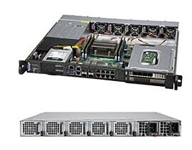 Supermicro Barebone SuperServer 1U Intel Xeon D-2177NT (14C/28T) 1,9 GHz SYS-1019D-14CN-RAN13TP+