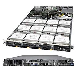 Supermicro Barebone SuperServer 1U Dual Sockel 3647 SSG-6119P-ACR12N4L