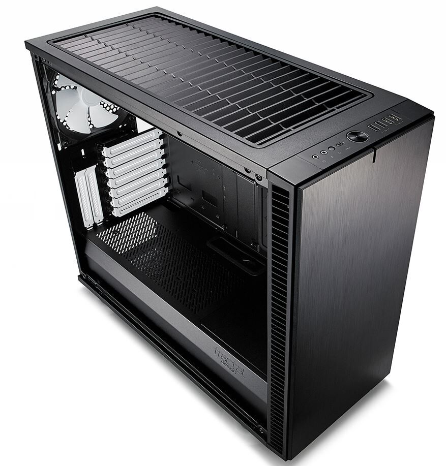 Fractal Design Define S2, Black, Glass, Light