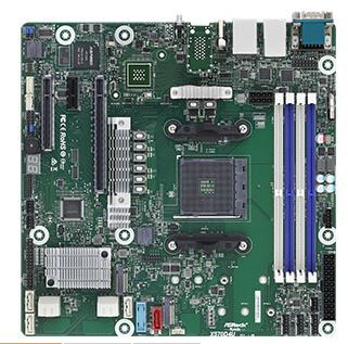 ASRock Mainboard X570D4U micro-ATX Sockel AM4 Single
