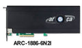 Areca Raid Controller ARC-1886-6N2I 6x M.2 und 2-Port Tri Mode PCIe 4.0 x8 FH