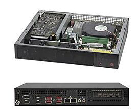 Supermicro Barebone SuperServer 1U Single Sockel 1200 SYS-E300-12C