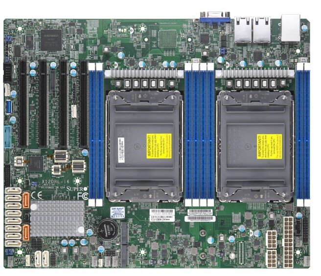 Supermicro Mainboard X12DPL-I6 ATX Dual Sockel 4189 Single